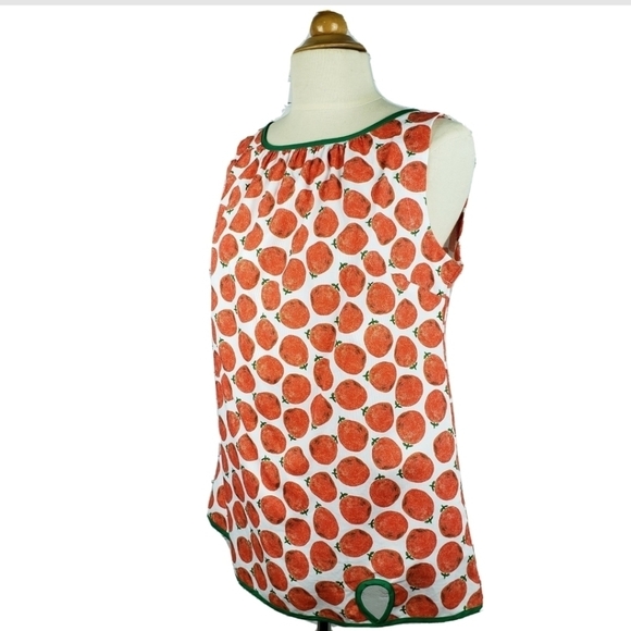 Peg & Kris Sleeveless Retro Style Shell Top 4 - Picture 1 of 12